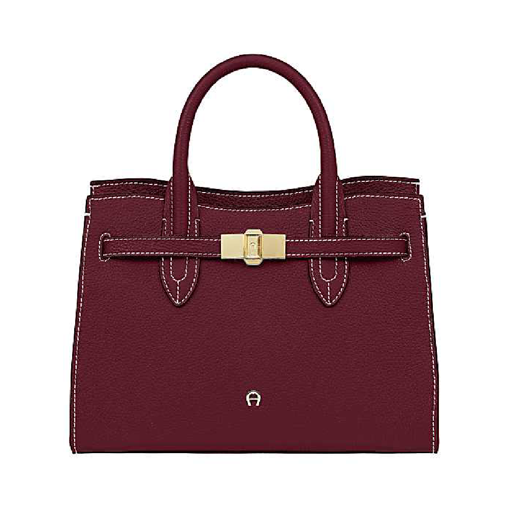 FARAH HANDBAG M | BURGUNDY