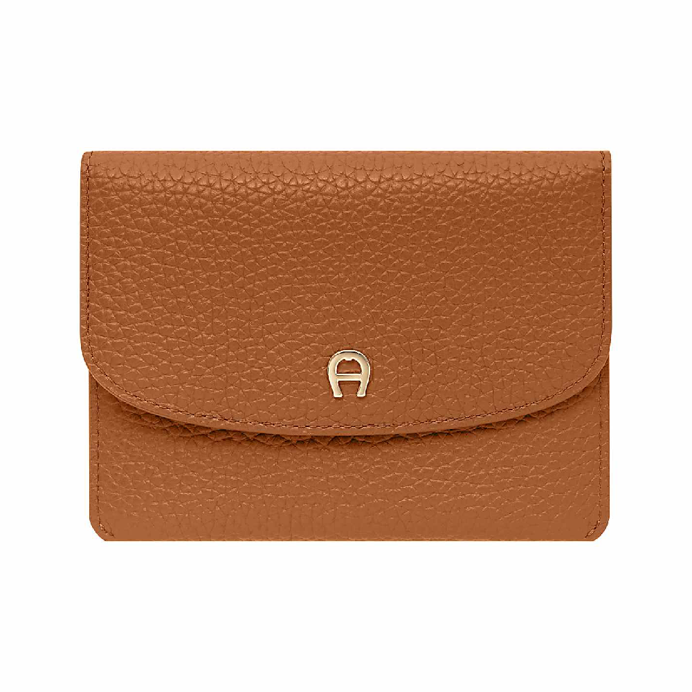 CARRE SOFT CARD CASE | COGNAC BROWN 0035