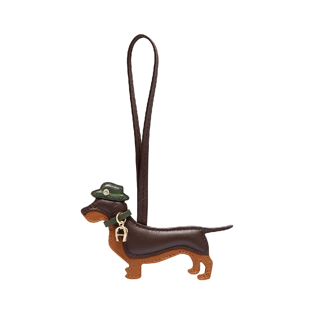 FASHION PENDANT DACHSHUND | COGNAC BROWN