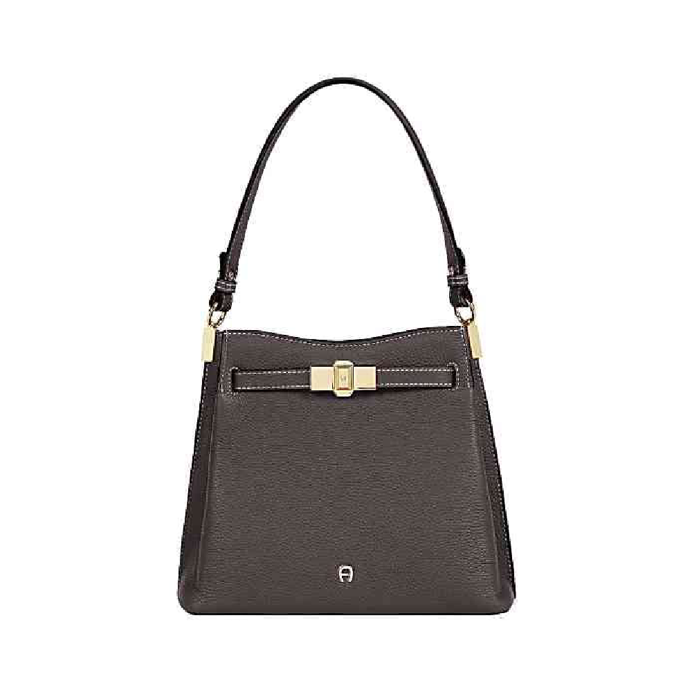 FARAH HOBO BAG M | ACACIA BROWN