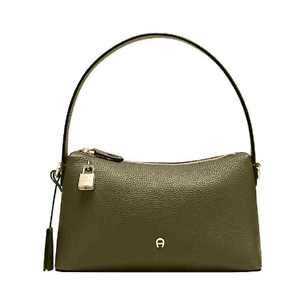 DELIA HOBO BAG S | DARK OLIVE