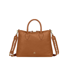 Load image into Gallery viewer, ZITA HANDBAG M | COGNAC BROWN
