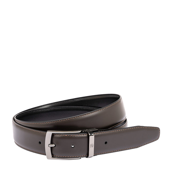 BUSINESS BELT 3.5CM FREESIZE | 0014 EBONY - AIGNER