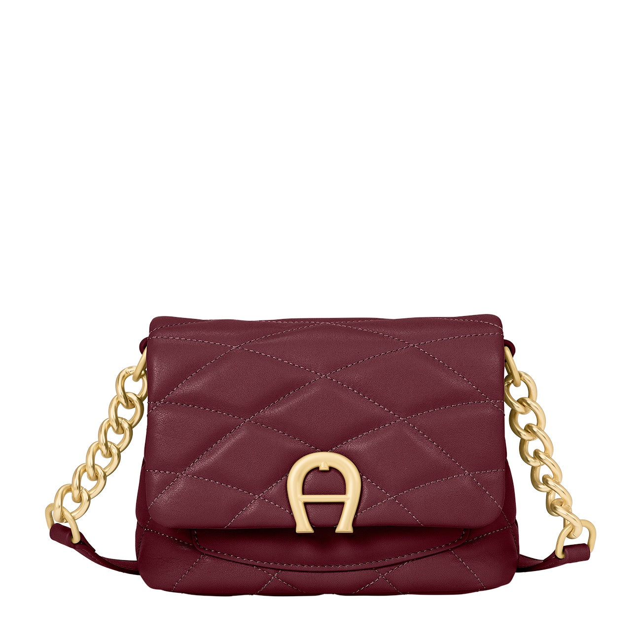 MAGGIE SHOULDER BAG S | 0506 BURGUNDY