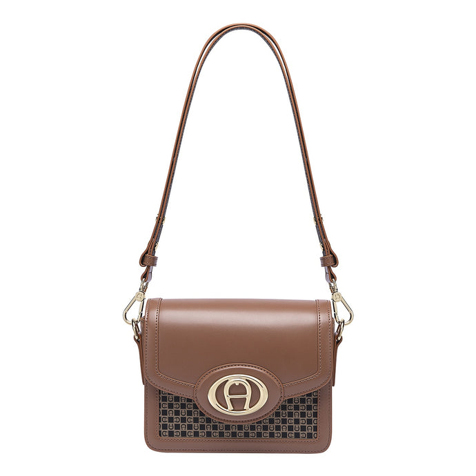 LUISA SHOULDER BAG DADINO S | 0743 DEMI BROWN - AIGNER