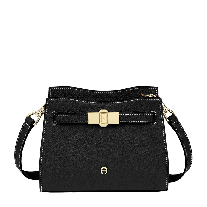 FARAH SHOULDER BAG S | BLACK - AIGNER