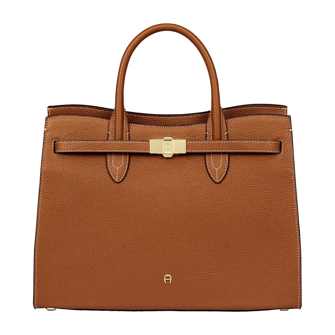 FARAH HANDBAG L | COGNAC BROWN - AIGNER