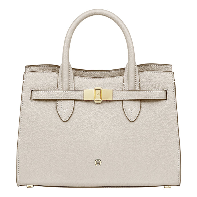 FARAH HANDBAG M | PEARL WHITE - AIGNER