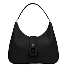 Load image into Gallery viewer, SELENA HOBO BAG M | BLACK - AIGNER
