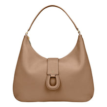 Load image into Gallery viewer, SELENA HOBO BAG M | WARM TAUPE - AIGNER
