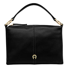 Load image into Gallery viewer, SAVANNAH HOBO BAG S | BLACK - AIGNER
