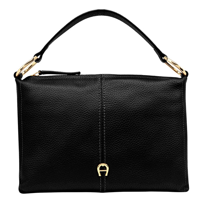 SAVANNAH HOBO BAG S | BLACK - AIGNER