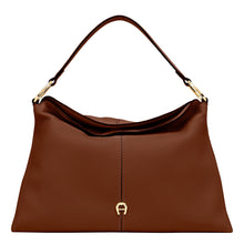 Load image into Gallery viewer, SAVANNAH HOBO BAG M | WALNUT BROWN - AIGNER
