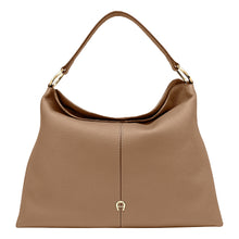 Load image into Gallery viewer, SAVANNAH HOBO BAG L | WARM TAUPE - AIGNER
