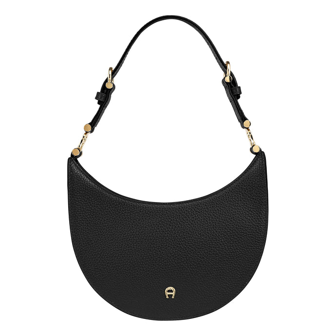 DELIA HOBO BAG S | BLACK - AIGNER