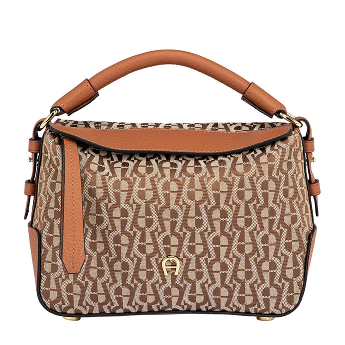 ESTELLE HOBO BAG S | COGNAC BROWN - AIGNER