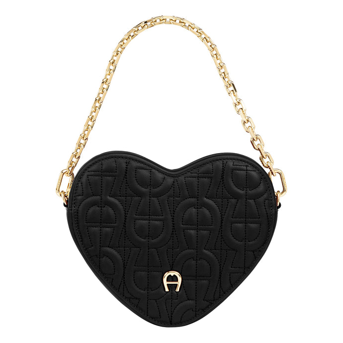 HEART POUCH | BLACK - AIGNER